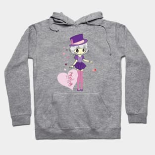 Kawaii Anime Girl Design Hoodie